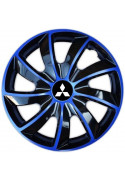 Poklice na auto Mitsubishi 17" QUAD modré