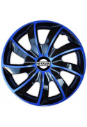 Poklice na auto Nissan 17" QUAD modré