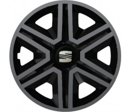 Poklice na auto Seat 15" Action grafitovo - černé