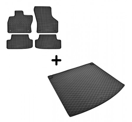 Set koberců + vana do kufru Seat LEON ST 2014-2020