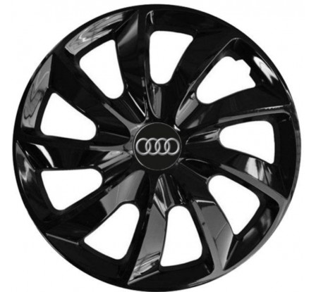 Poklice kompatibilní na auto Audi 15" STIG černé