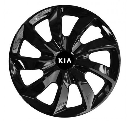 Poklice na auto Kia 15" STIG černé