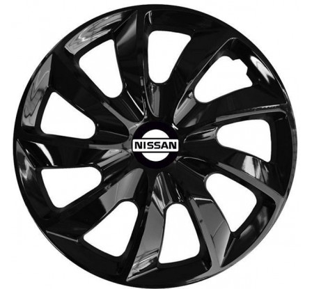 Poklice na auto Nissan 15" STIG černé