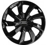 Poklice kompatibilní na auto Audi 16" STIG černé
