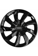 Poklice kompatibilní na auto Audi 16" STIG černé
