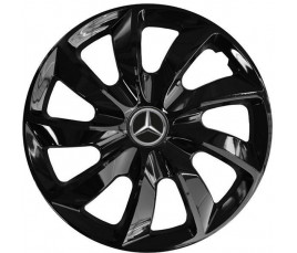 Poklice na auto Mercedes 16" STIG černé