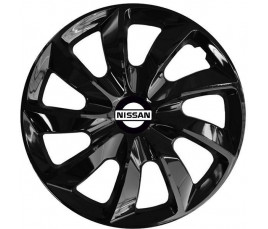 Poklice na auto Nissan 16" STIG černé