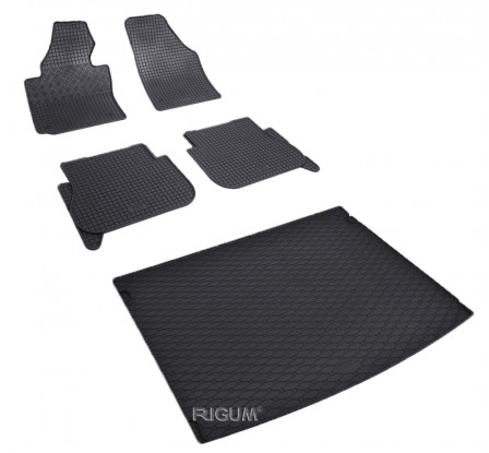 Set koberců + vana do kufru Volkswagen CADDY 5m 2005-2021
