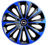 Poklice na auto Opel 16" STRONG duocolor modré