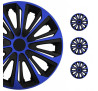 Poklice na auto Suzuki 16" STRONG duocolor modré