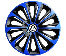 Poklice na auto Volkswagen 16" STRONG duocolor modré