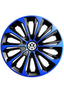 Poklice na auto Volkswagen 16" STRONG duocolor modré