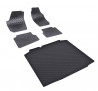 Set koberců + vana do kufru Škoda FABIA II Combi 2007-2014