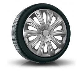 Poklice na auto 16" Strong Sivé lakované
