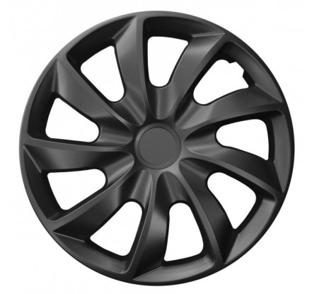 Poklice na auto 17" QUAD Grafitové