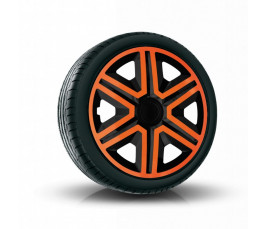 Poklice na auto 14" Action - duocolor orange