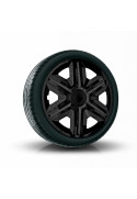 Poklice na auto 15" Action - černé