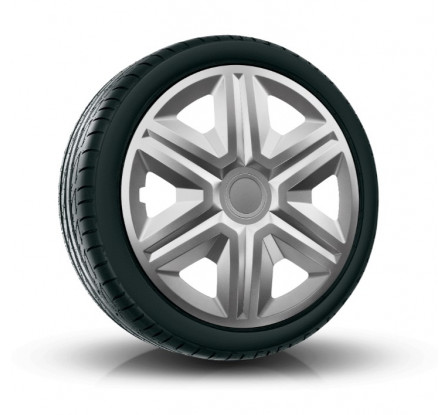Poklice na auto 15" Action - šedé