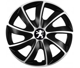 Poklice kompatibilní na auto Peugeot 14" QUAD CS