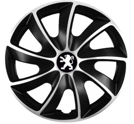 Poklice kompatibilní na auto Peugeot 14" QUAD CS