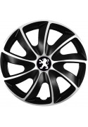 Poklice kompatibilní na auto Peugeot 14" QUAD CS