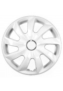 Poklice na auto 15" STIG Biele Lakované