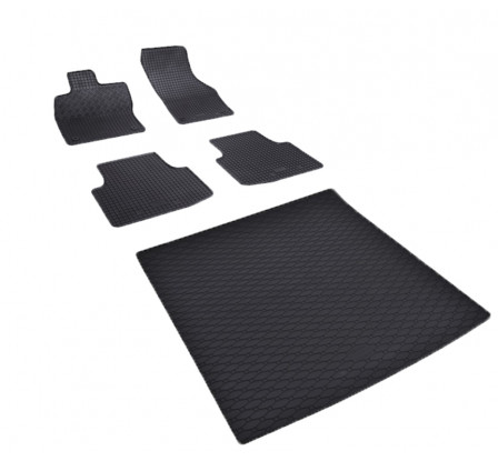 Set koberců + vana do kufru Volkswagen PASSAT Variant 2014-