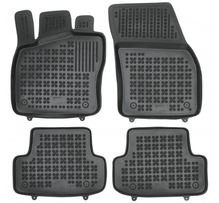 Koberce gumové se zvýšeným okrajem VW T-ROC 2017 -