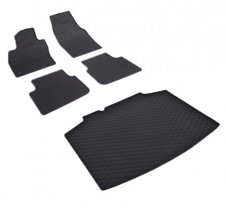 Set koberců + vana do kufru Škoda SCALA 2019-