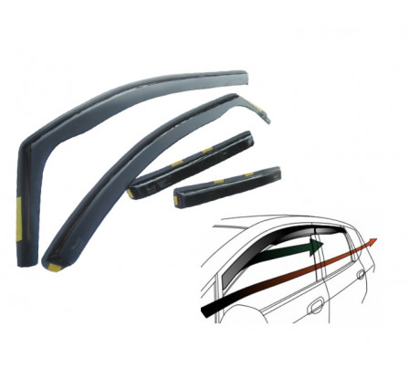 Deflektory Volkswagen Touran 2015 -