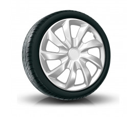 Poklice na auto 15" QUAD Sivé
